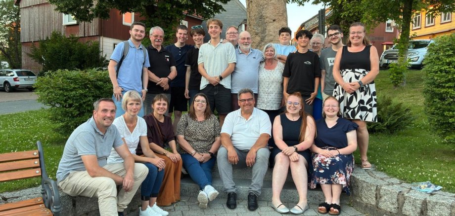 Gruppenbild vor dem La Capri in St. Andreasberg Gruppenbild vor dem La Capri in St. Andreasberg
