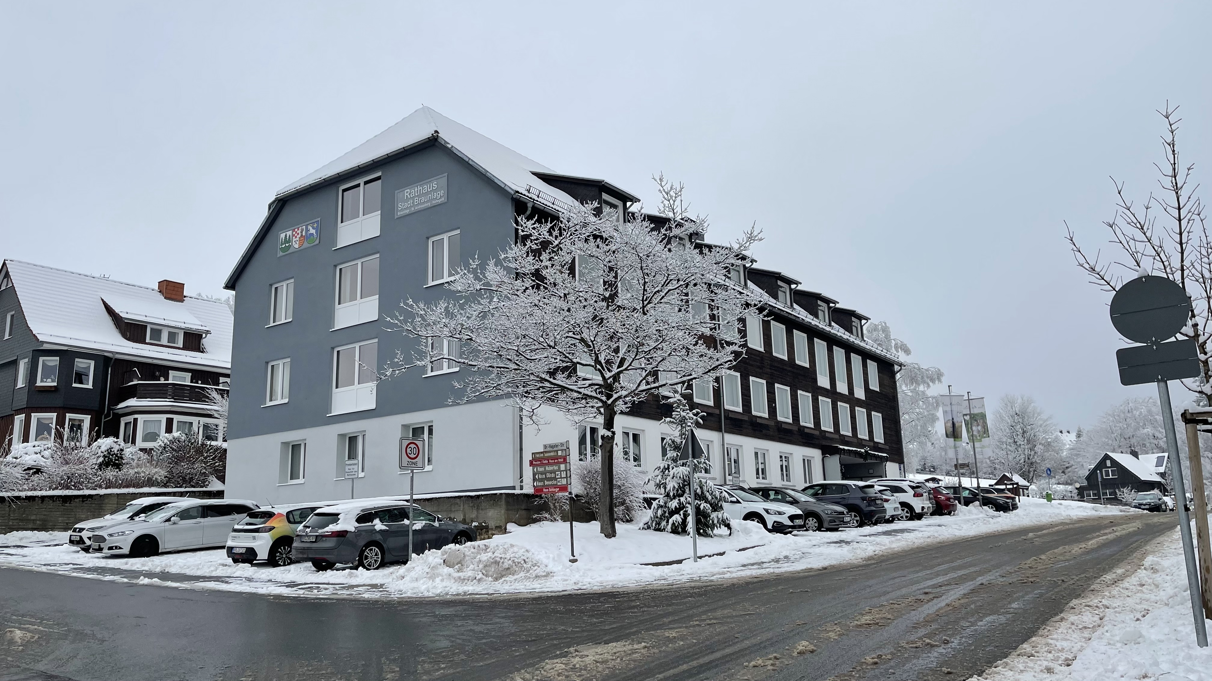 Rathaus Braunlage Ostansicht Rathaus Braunlage Ostansicht