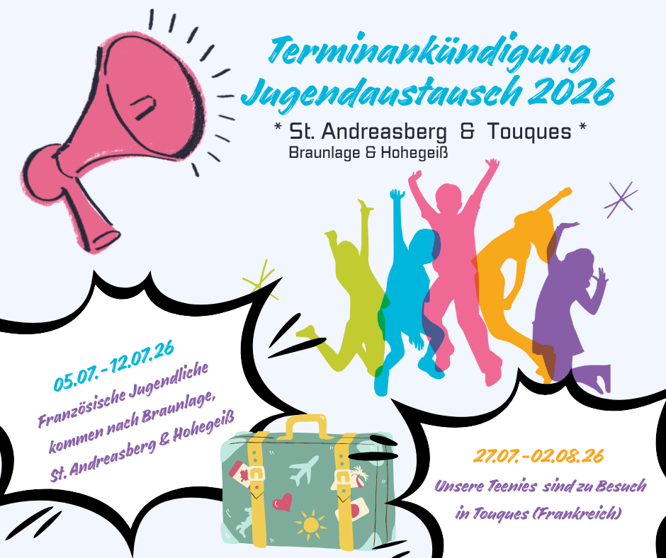 Jugendaustausch 2026 - 1 Jugendaustausch 2026 - 1