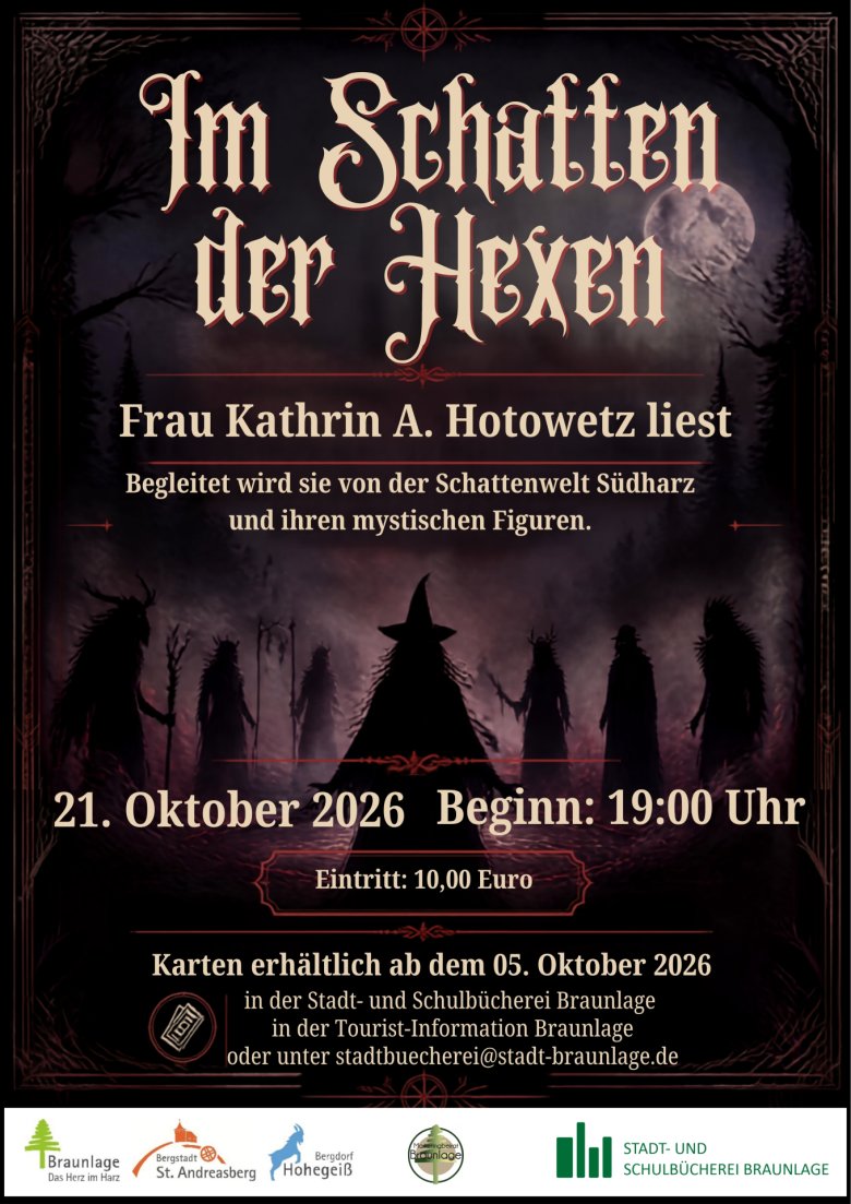 A3-Plakat „Im Schatten der Hexen“ - 1